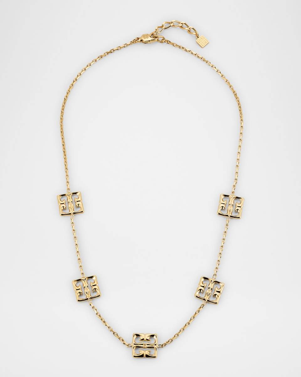 4G Liquid Golden Multi Necklace